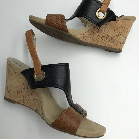 anne klein iflex wedge shoes